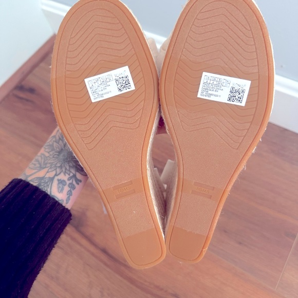 TOMS Marisela Wedge Sandal, size 8. NWT - Picture 3 of 4